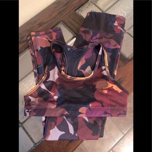 Girls Legging/sports bra set